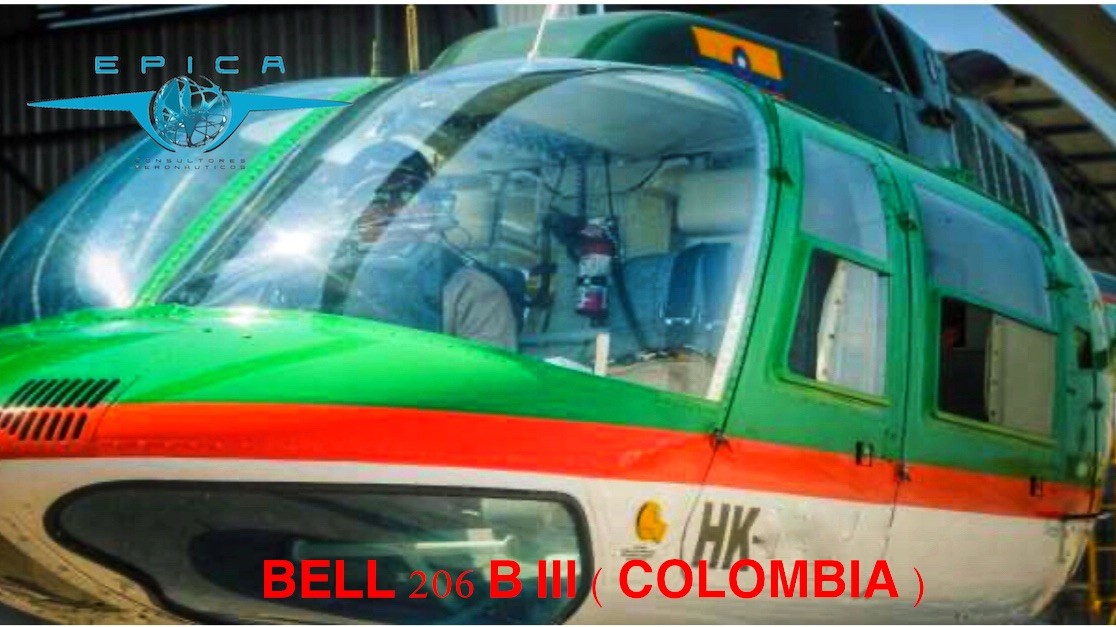 Helicoptero bell 206 BIII SERIE 3085.